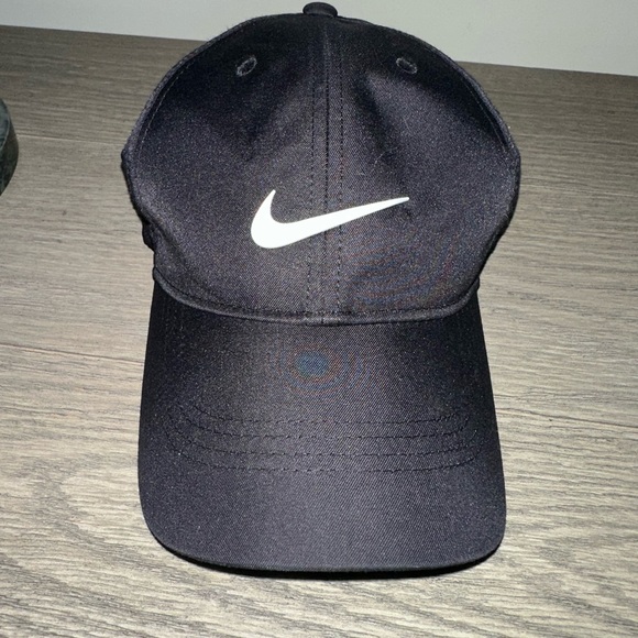 Nike Other - Nike Black Hat with White Logo